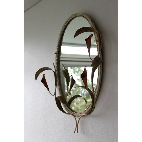 Image 1 of Vintage wrought iron mirror, 1960