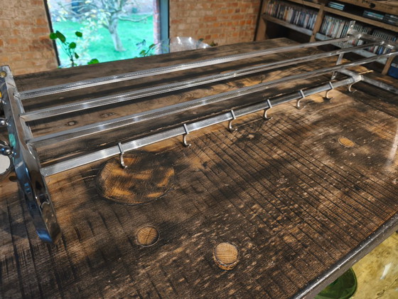 Image 1 of Perchero de tren Bauhaus 1940-50 extra ancho