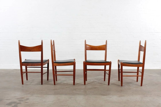 Set di 4 Sedie in Teak di Vestervig Eriksen Design Danese Vintage – Eriksen (Vestervig), Sedie da pranzo (photo 3 of 15)