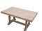 Vintage French Trestle Farmhouse Dining Table in Oak by Master Cabinetmakers Postaire, 1940s (photo 6 of 10)