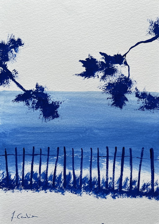 Boceto de artista de gouache
