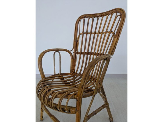 Image 1 of Sillón de bambú (años 70)