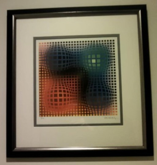 Vasarely - Composition géométrique