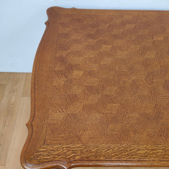 Image 1 of Vintage country style dining table dining room table extendable table