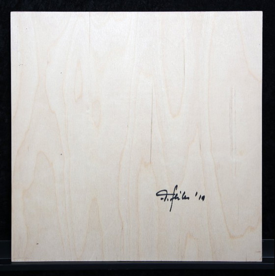 Image 1 of Geiler, Friedrich - Geometrie X, 2019 -  Relief/Holz - handsigniert