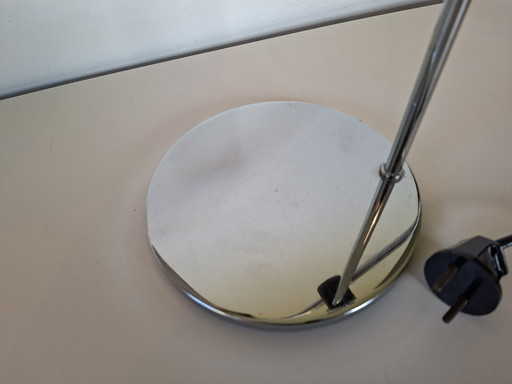 Vintage stylish orange UFO desk lamp