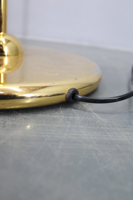 Image 1 of 1980er Jahre Paar VeArt-Murano Stehlampen in Messingausführung ,Italien