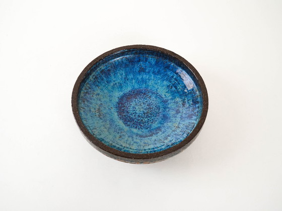 Image 1 of Bandeja de cerámica, diseño danés, década de 1960, fabricada en Bornholm.