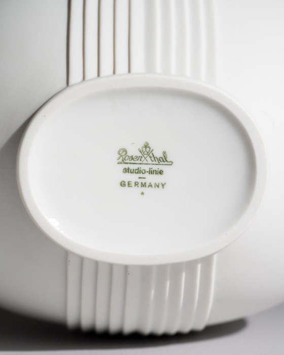 Image 1 of Rosenthal Studio-Linie Bisque Porcelain Vase Duo by Uta Feyl Minimalist Chic