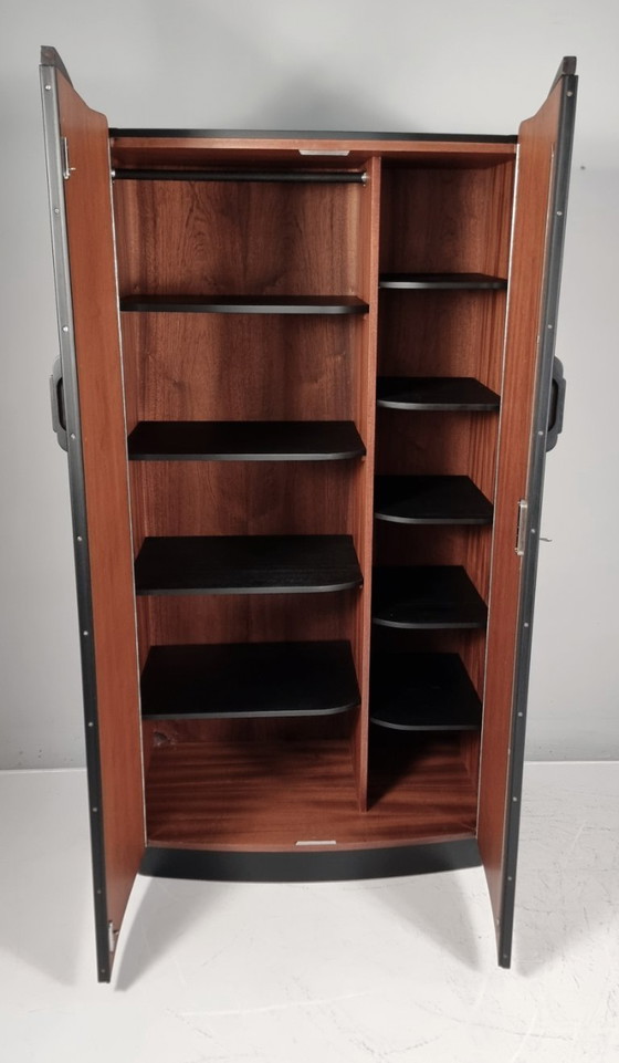 Image 1 of Art Deco Walnut Wardrobe, 1970s