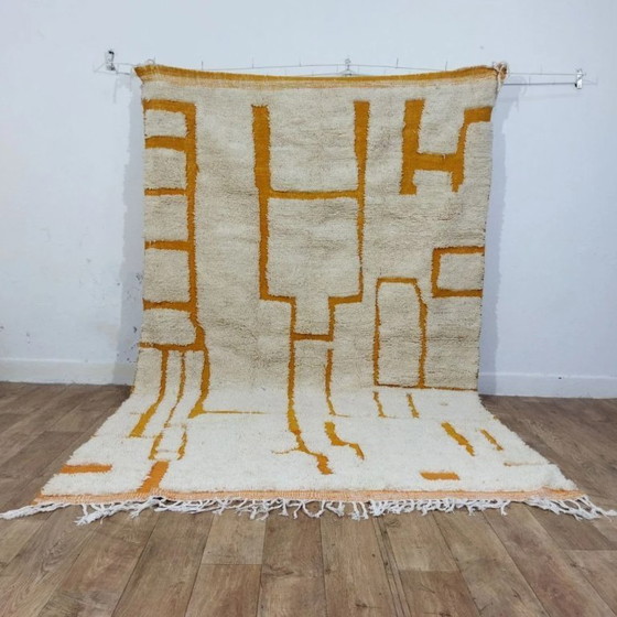 Image 1 of Tappeto berbero XXL in lana – Pezzo unico artigianale realizzato a mano (300 × 185 cm)