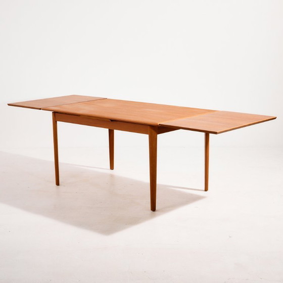 Image 1 of MK9980 Table de salle à manger KS Møbler en teck restauré