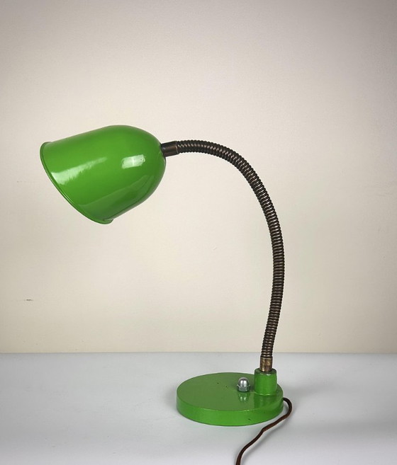 Image 1 of Green articulated lamp