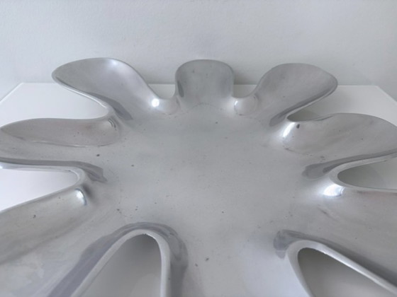 Ciotola Scultorea in Alluminio – Design Organico Space Age – Ciotole, Aluminium (photo 14 of 17)