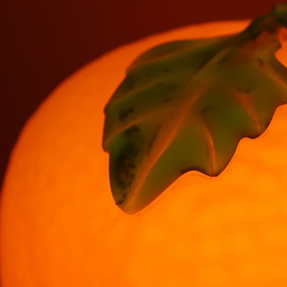 Image 1 of Vintage IKEA Orange & Lemon Fruit Table Lamp Set