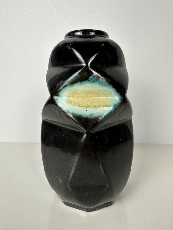 Image 1 of Art deco vaas - Belgium Ceramic 