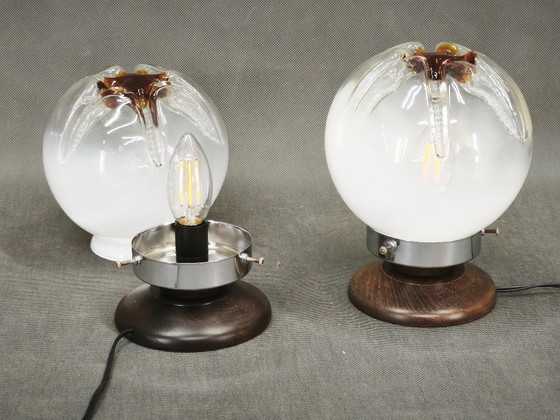 Paar Murano Glas Tischlampen, Italien, 1950er Jahre – Other (photo 9 of 10)