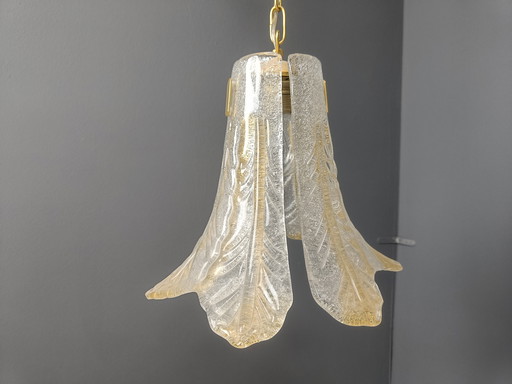 Vintage Murano glazen hanglamp, voor Mazzega, 1960S