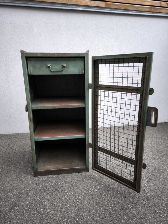 Meuble de métier / atelier, Armoires de rangement, Métal, Vert (photo 2 sur 6)
