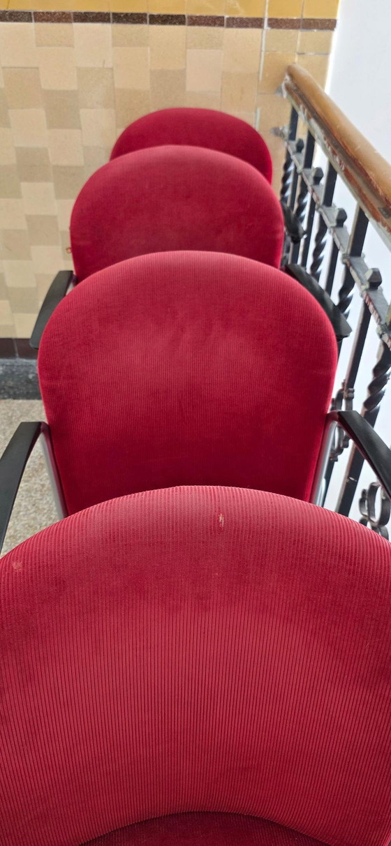 Image 1 of Gispen 413 high frame mat with rib fabric (must be reupholstered)