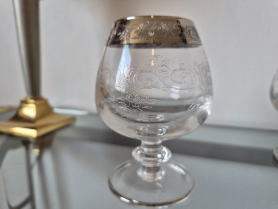Image 1 of Copas de coñac antiguas de Murano Medici