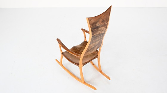 Image 1 of Donald Gordon, Rocking Chair in Kauri and Oak – New Zealand Studio Craft, 2004