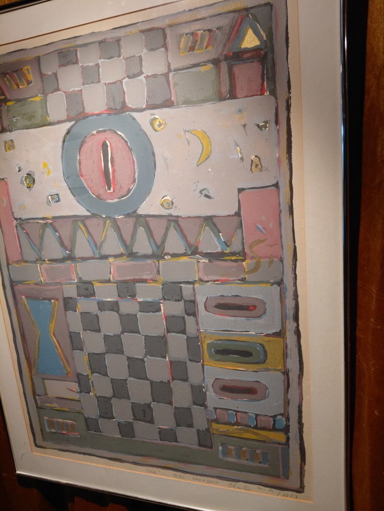 Image 1 of Serigrafia di Eric Toebosch "ODE"