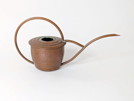 Midcentury Decorative Copper Watering Can | Sculptural Farmhouse Decor