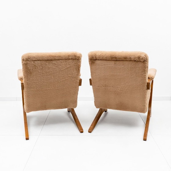 Image 1 of Paar "Zeca" loungestoelen toegeschreven aan José Zanine Caldas, Brazilië, 1960