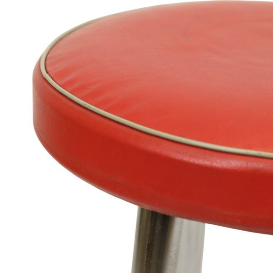 Image 1 of Sgabello Brabantia anni '50 cromato