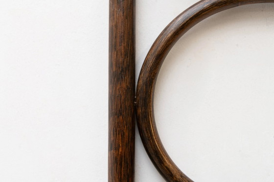 Set of two vintage coat racks in bamboo and rattan (photo 3 of 5)