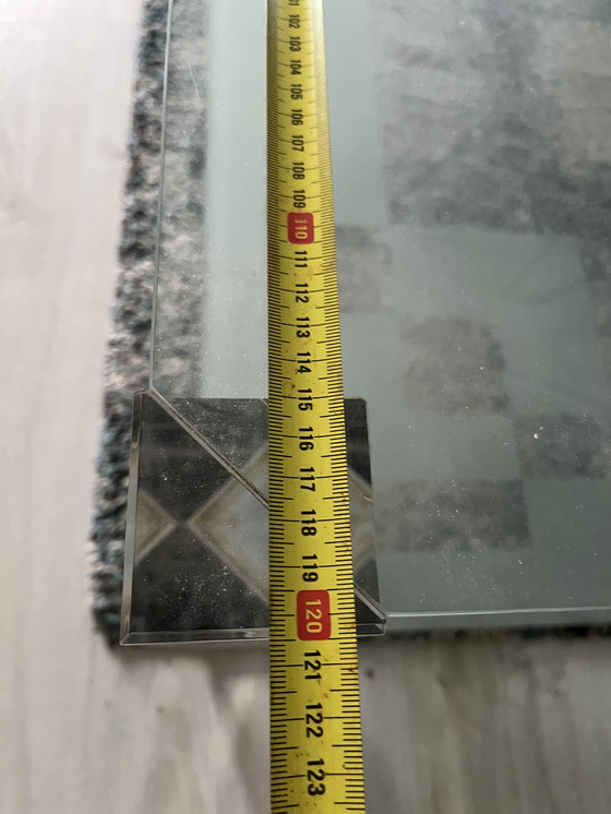 Image 1 of Barcelona glass coffee table