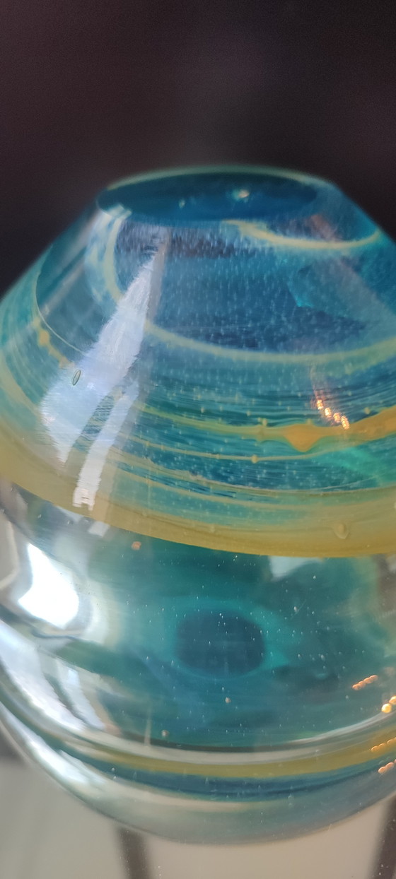 Image 1 of Mdina Glass Bowl, Maltese Art Craft.