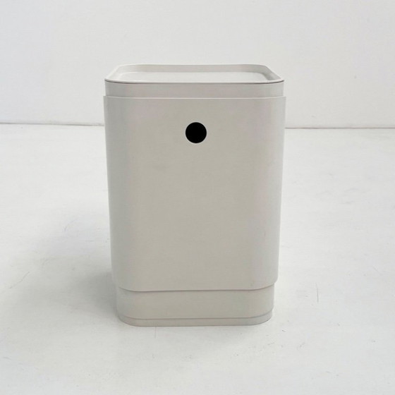 Image 1 of White Laundry Bin by Anna Castelli for Kartell, 1970s