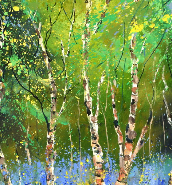 Aspentrees – P. Lodert, Kunst, Canvas (photo 3 of 5)