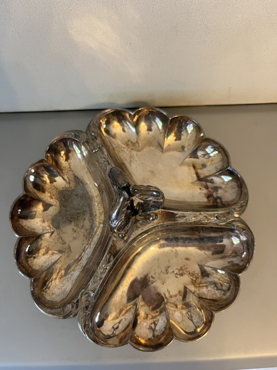 Image 1 of Orfèvrerie Gallia Luis XV dragoir plateado