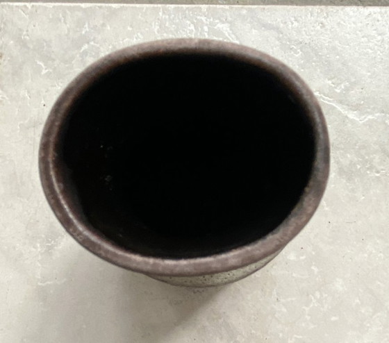 Image 1 of Oval U-keramik vase (uberlacker) model 14321, WGP 1960s