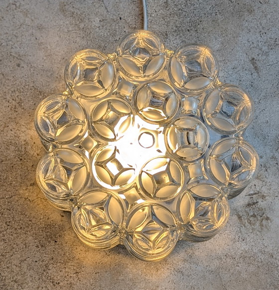 Image 1 of Plafón cilíndrico de vidrio