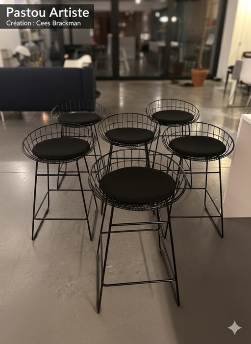 Hoge krukken 6 Pastoe Cees Brackman