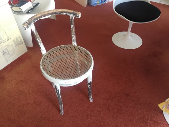 Image 1 of Antiek Thonet stoeltje