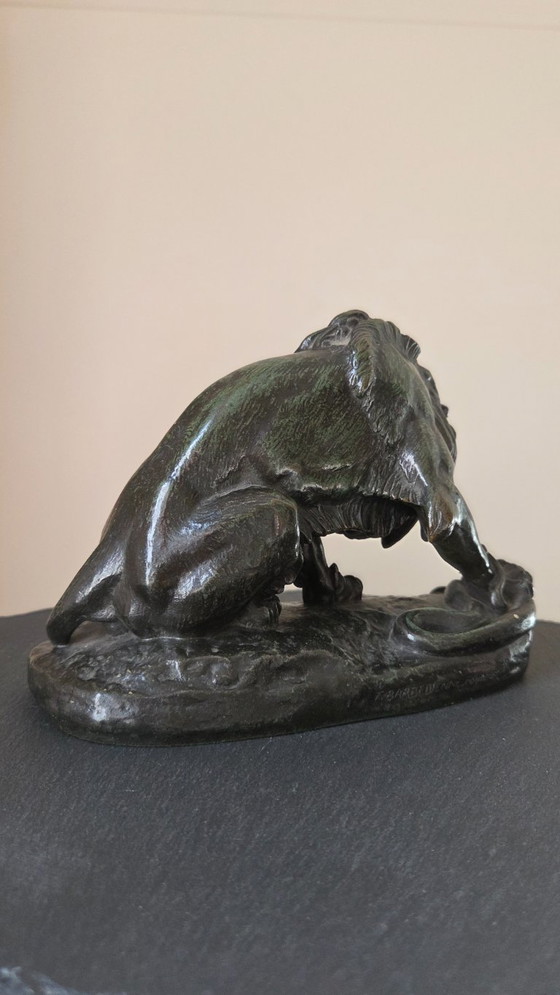 Scultura in bronzo Antonin-Louis BARYE (1796-1875) – Antoine-Louis Barye, Arte (photo 8 of 15)