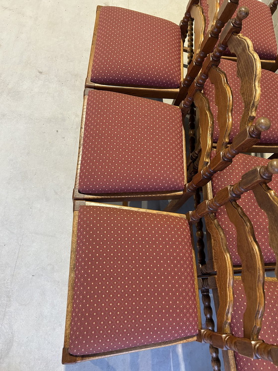 Image 1 of 7 Vintage eetkamerstoelen