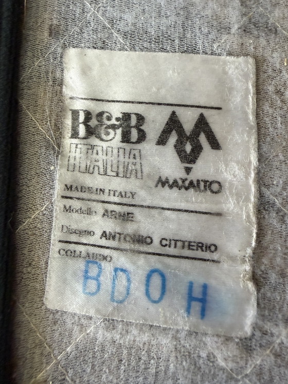 B&B Italia Arne designbank (Antonio Citterio) – opnieuw bekleed met Nevotex Megan – Hoekbanken, Velvet (photo 3 of 5)