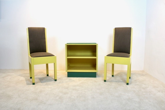 Dutch Modernism Chairs and Cabinet by Jan den Drijver for ‘De Stijl’, Storage cabinet (photo 9 of 10)