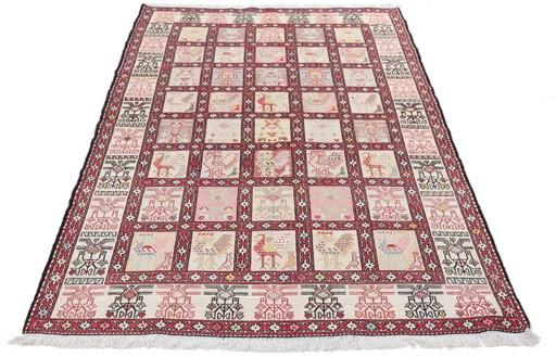 Tappeto persiano Verni Silk Kelim - Ardebil Kelim Style