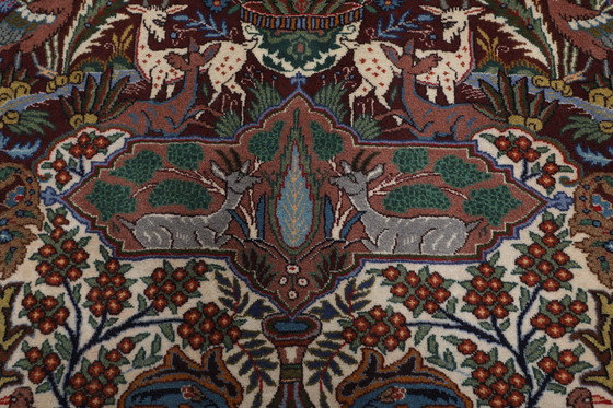 Image 1 of Tapis persan original noué à la main Kashmar Fein Paradise Design 395 x 296 cm Top condition