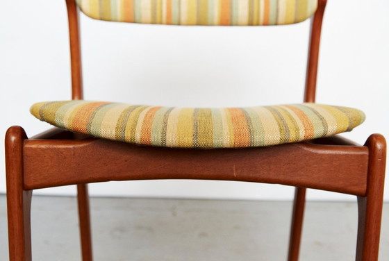 Image 1 of Sedie da pranzo n. 49 di Erik Buch per O. D. Møbler, anni '70, set di 4