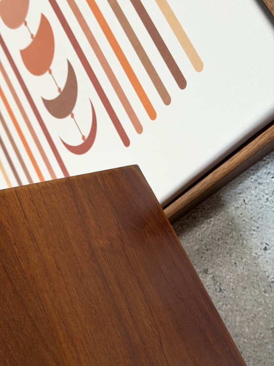 Image 1 of Teak sideboard / chest of drawers 200cm, 1960s