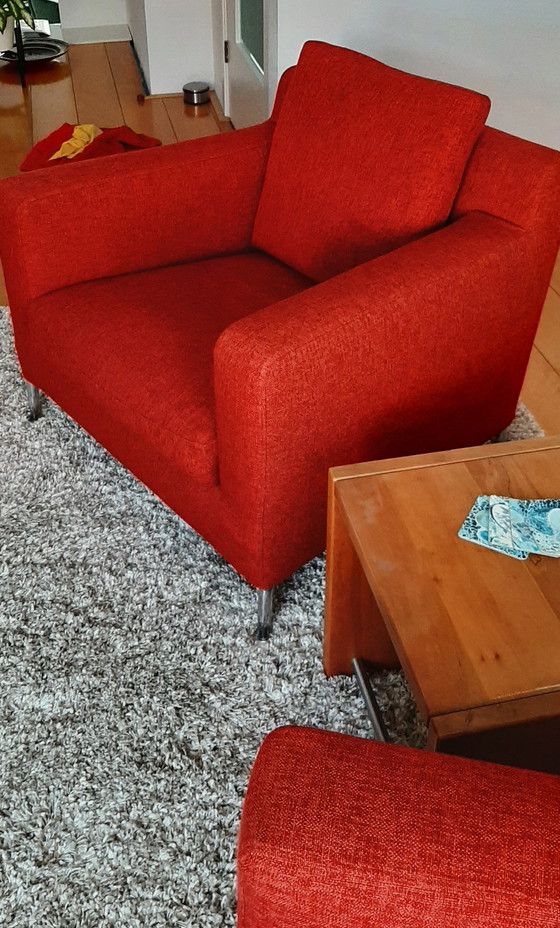 Image 1 of 2X Armchair Red - B&B Italia