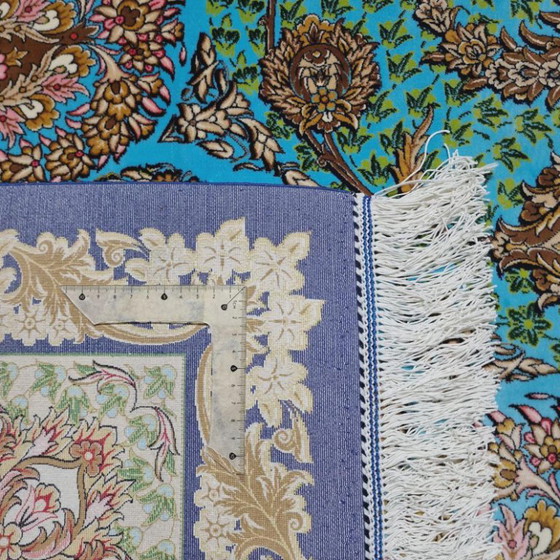 Alfombra turca contemporánea de seda | Anudada a mano | Alfombra de lujo | 200 × 300 cm (79 × 118 pulgadas) (photo 6 of 9)